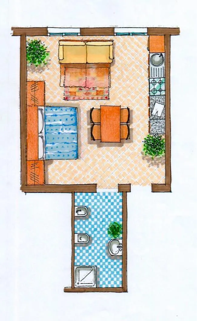 Residence Ca D'Oro Lido di Jesolo 0*,